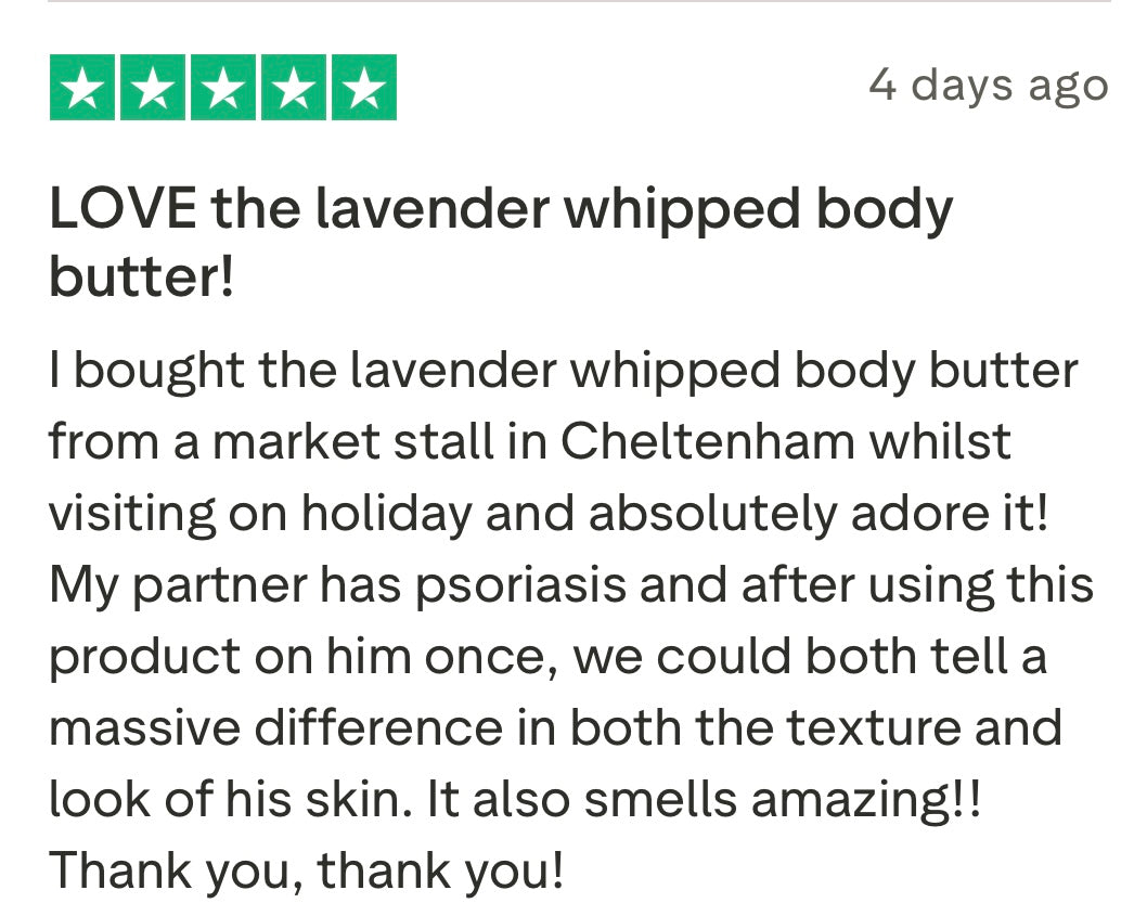 Lavender and Chamomile Whipped Body Butter - Wild Skin