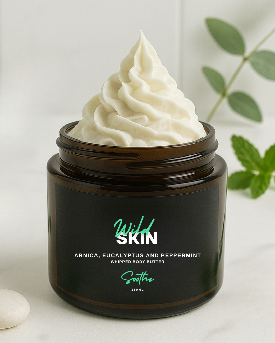 Arnica, Eucalyptus and Peppermint Whipped Body Butter