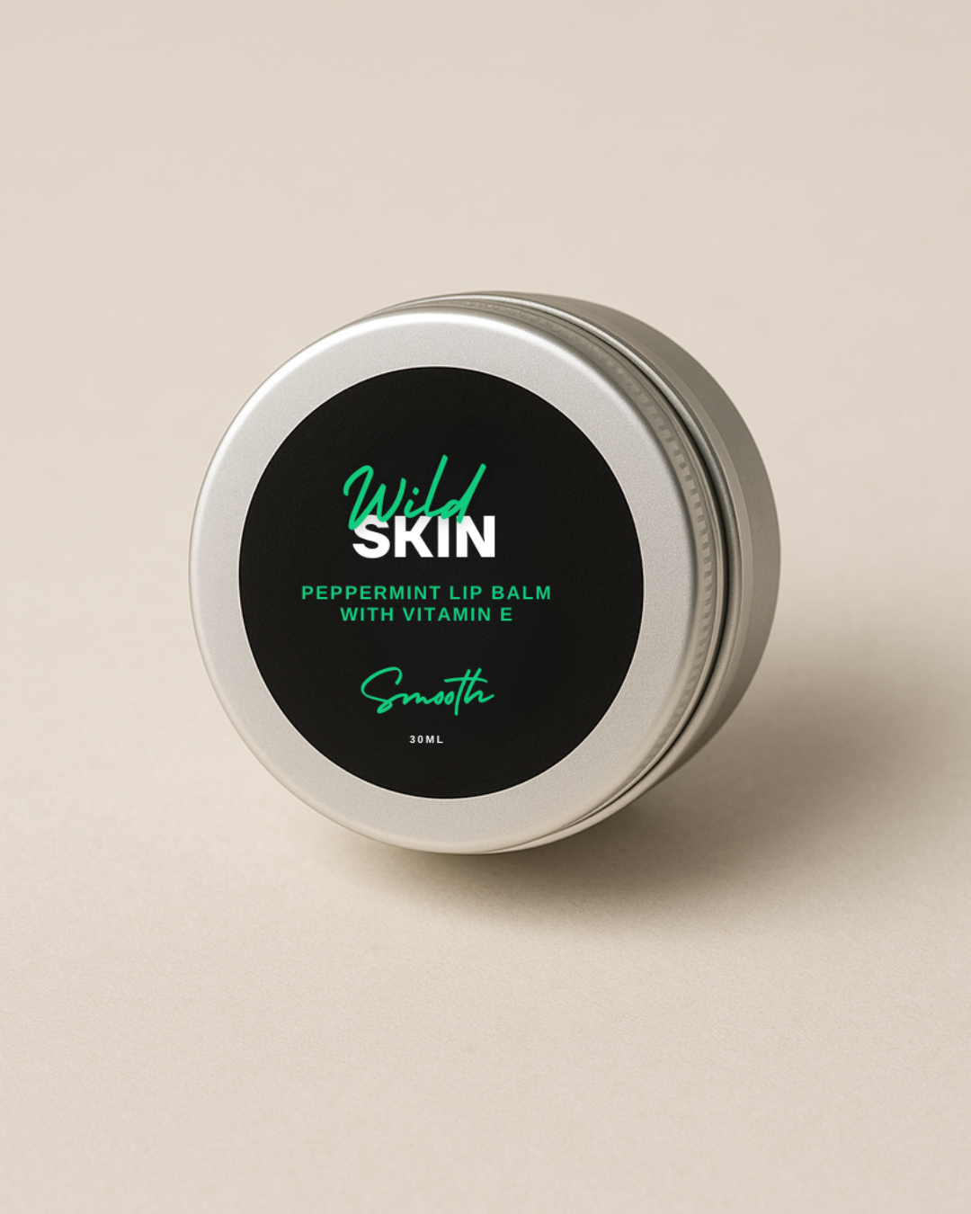 Peppermint & Vitamin E Lip Balm - Wild Skin
