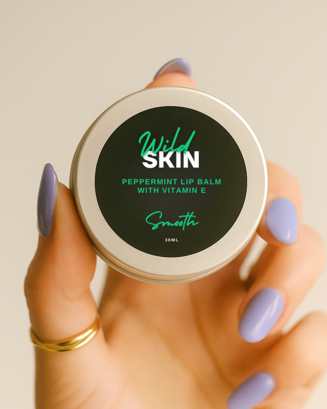 Peppermint & Vitamin E Lip Balm - Wild Skin