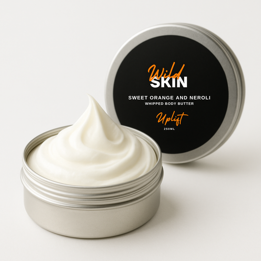 Sweet Orange and Neroli Whipped Body Butter - Wild Skin