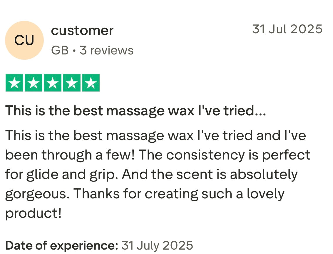 Recover Massage Wax 250ml - Wild Skin